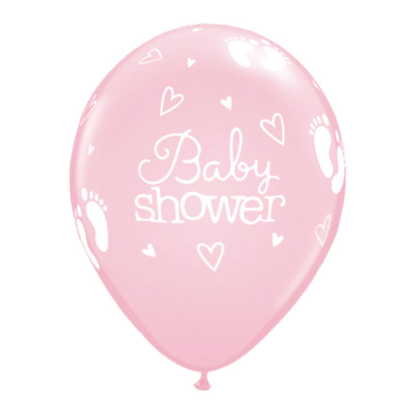 Baby sales shower footprints