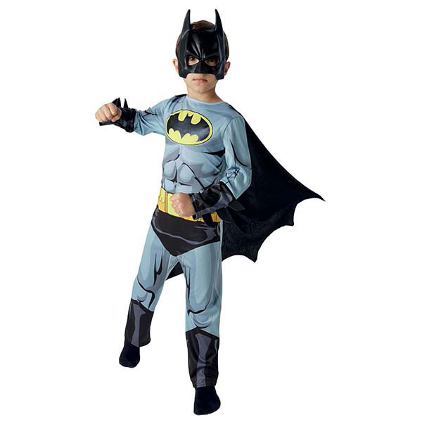 Classic Comic Book Batman Costume – 5-6yrs | The Balloon Shop