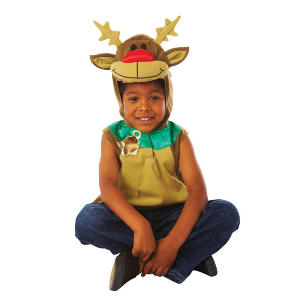 Rudolph deals reindeer costume