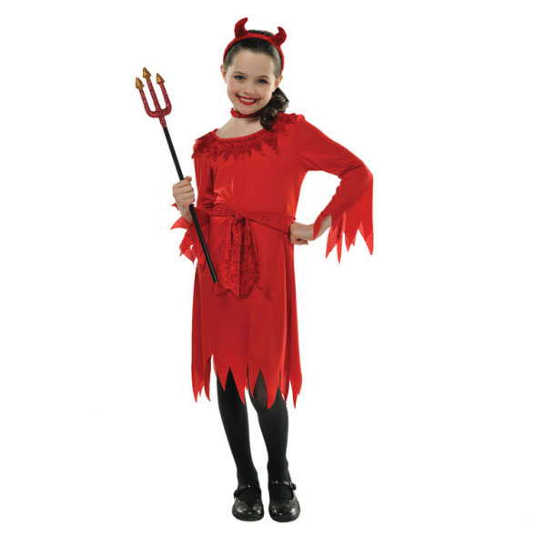 Red dress cheap devil costume