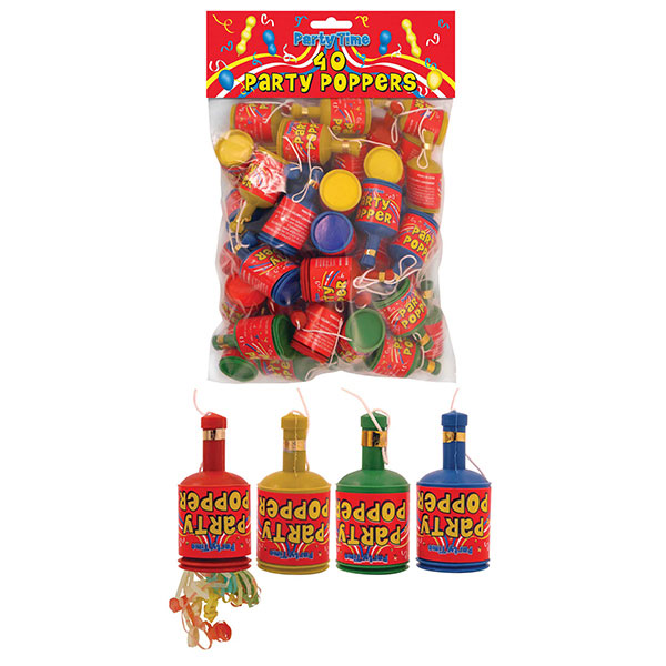 Party Poppers The Balloon Shop